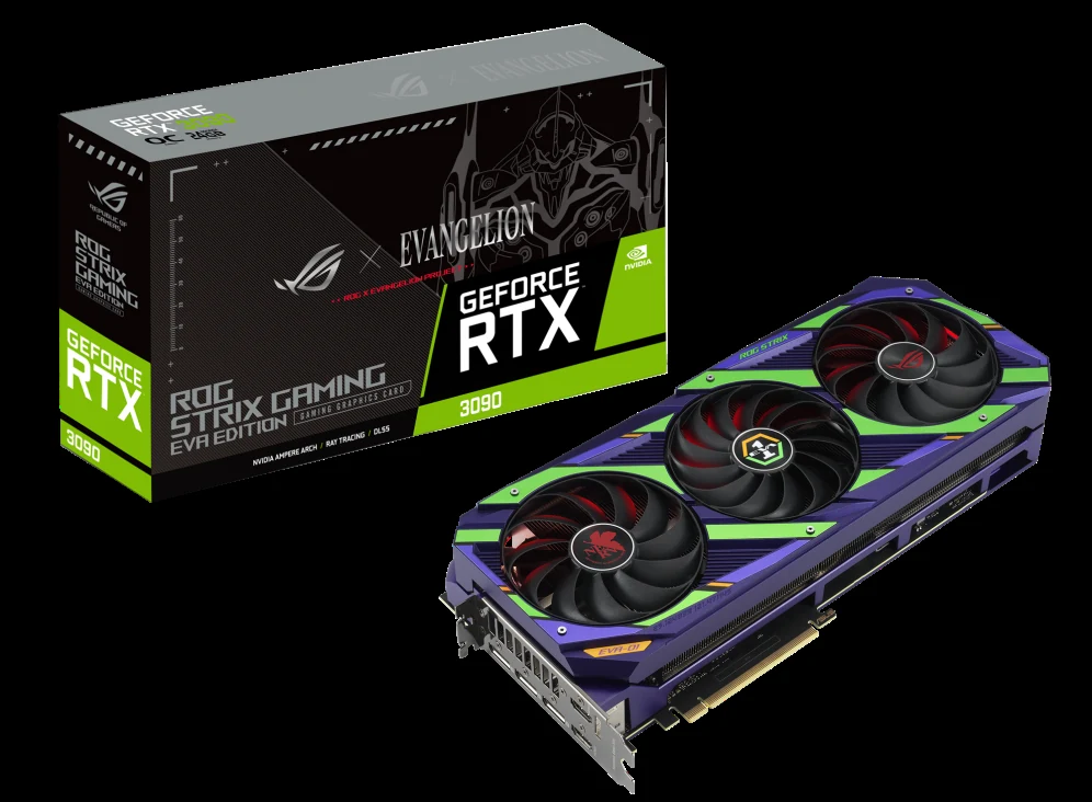 VGA ASUS ROG STRIX RTX 3090 24GB - GDDR6X - NEW