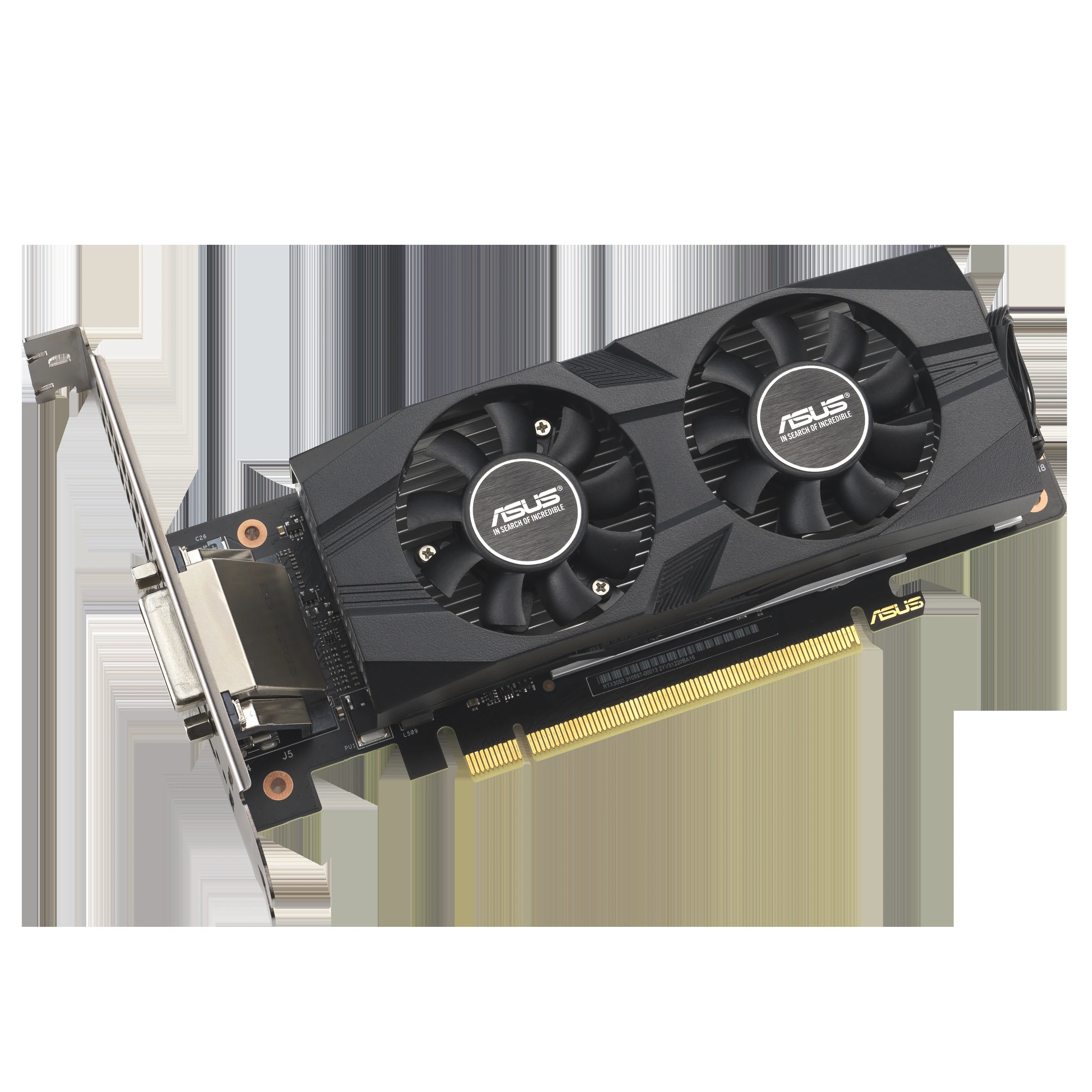 VGA ASUS RTX 3050 LP BRK 6GB - GDDR6 - NEW