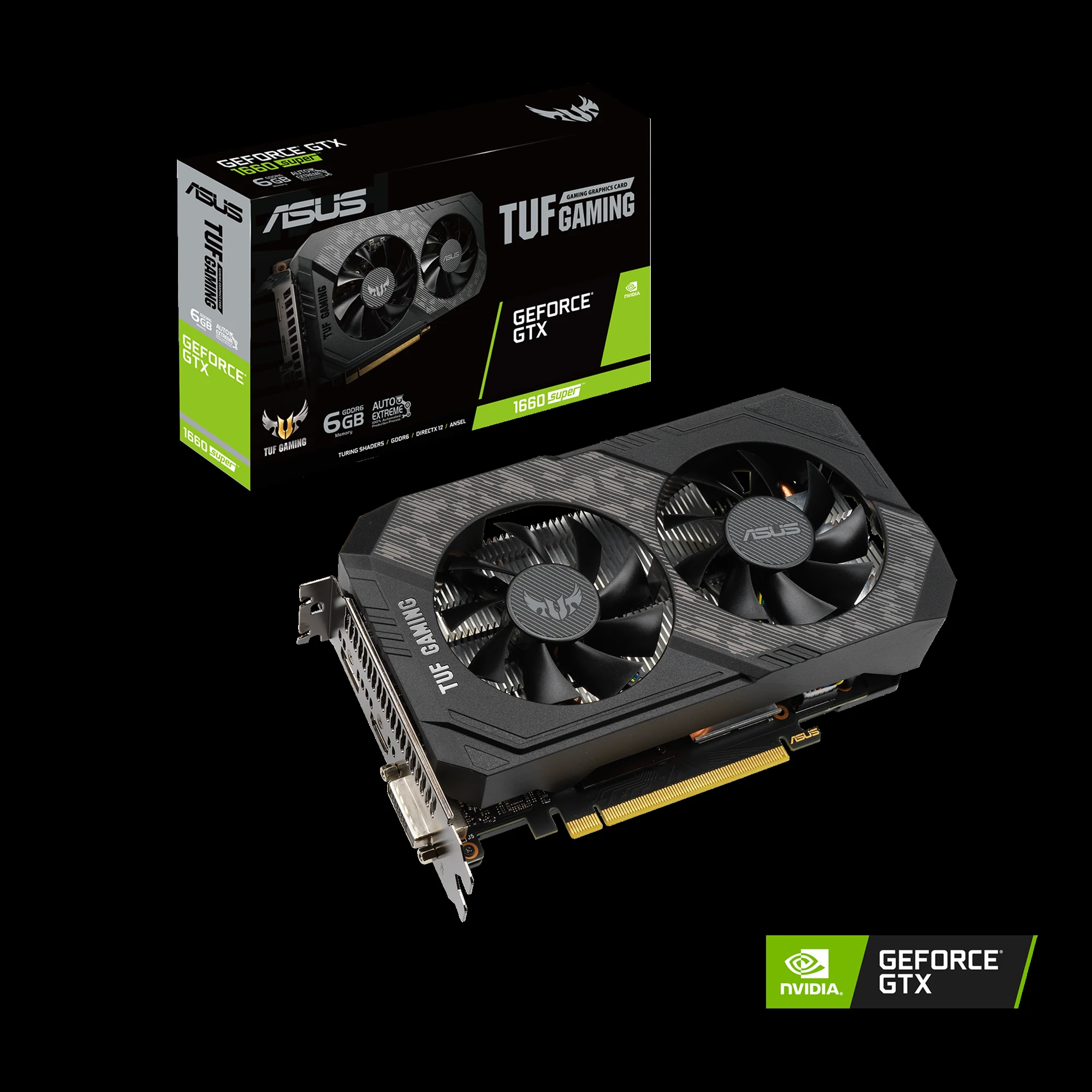 VGA ASUS TUF Gaming GeForce GTX 1660 SUPER 6GB - GDDR6 - NEW
