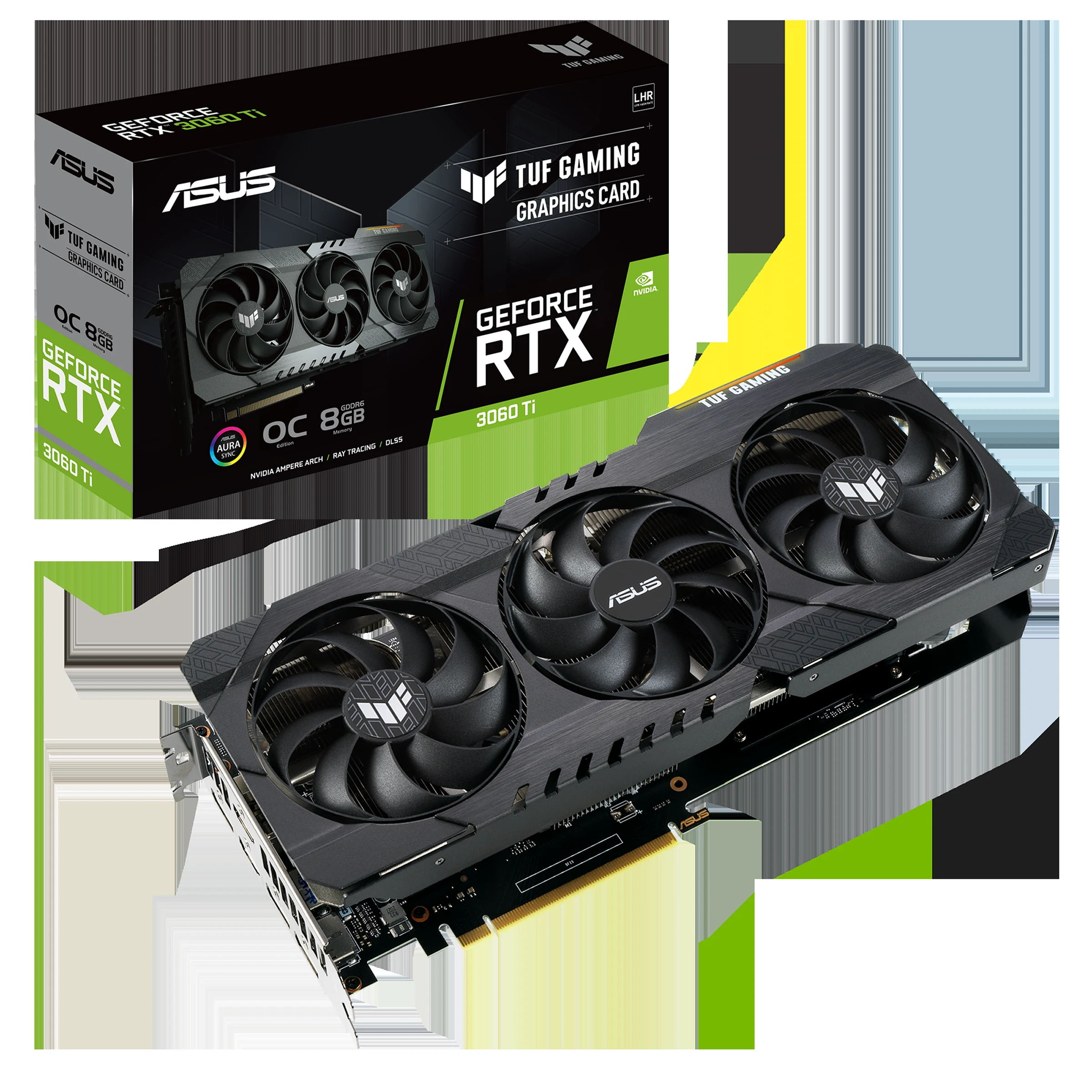 VGA ASUS TUF Gaming GeForce RTX 3060 Ti V2 8GB - GDDR6 - NEW