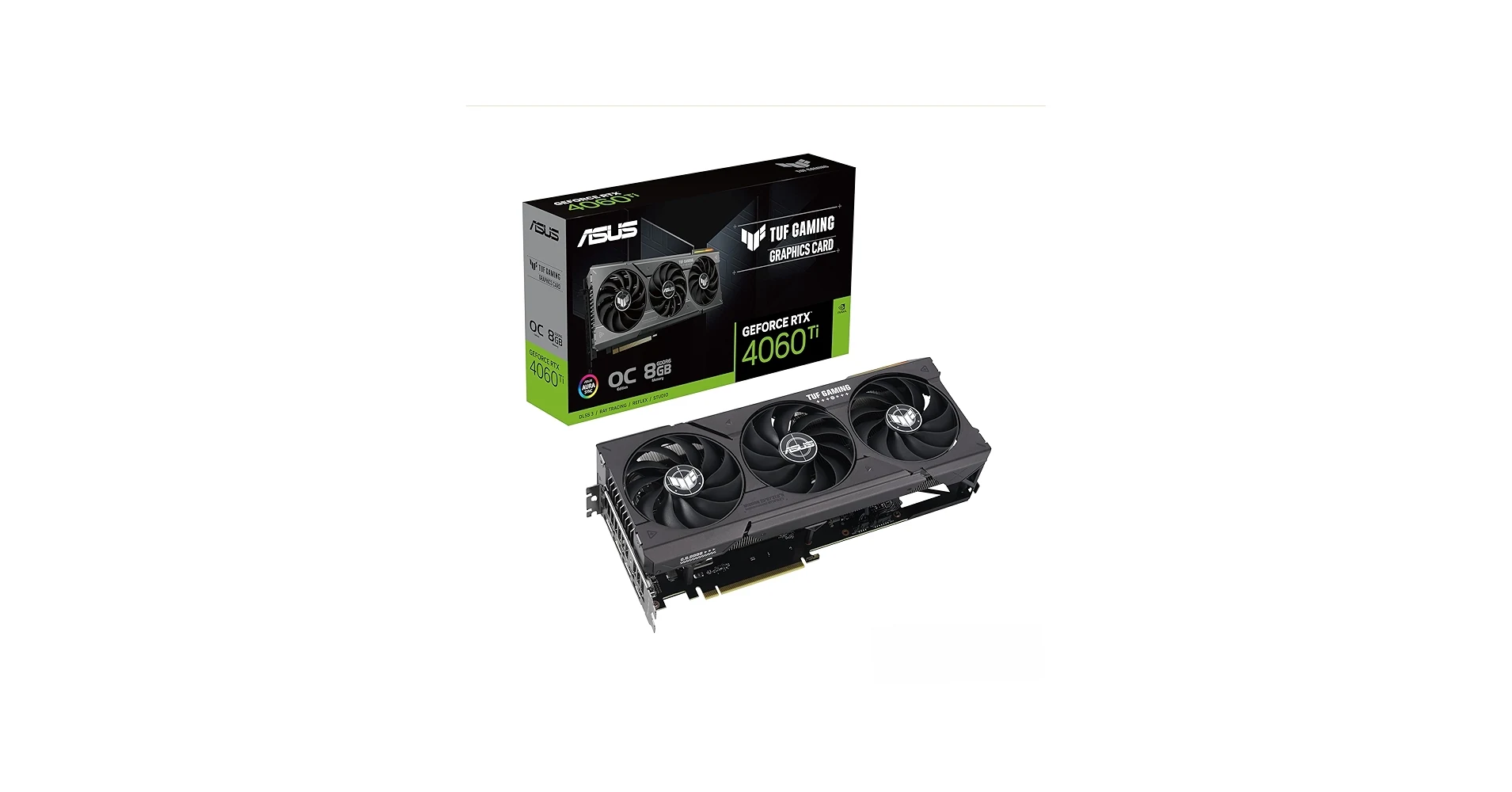 VGA ASUS TUF Gaming GeForce RTX 4060 Ti 16GB - GDDR6 - NEW