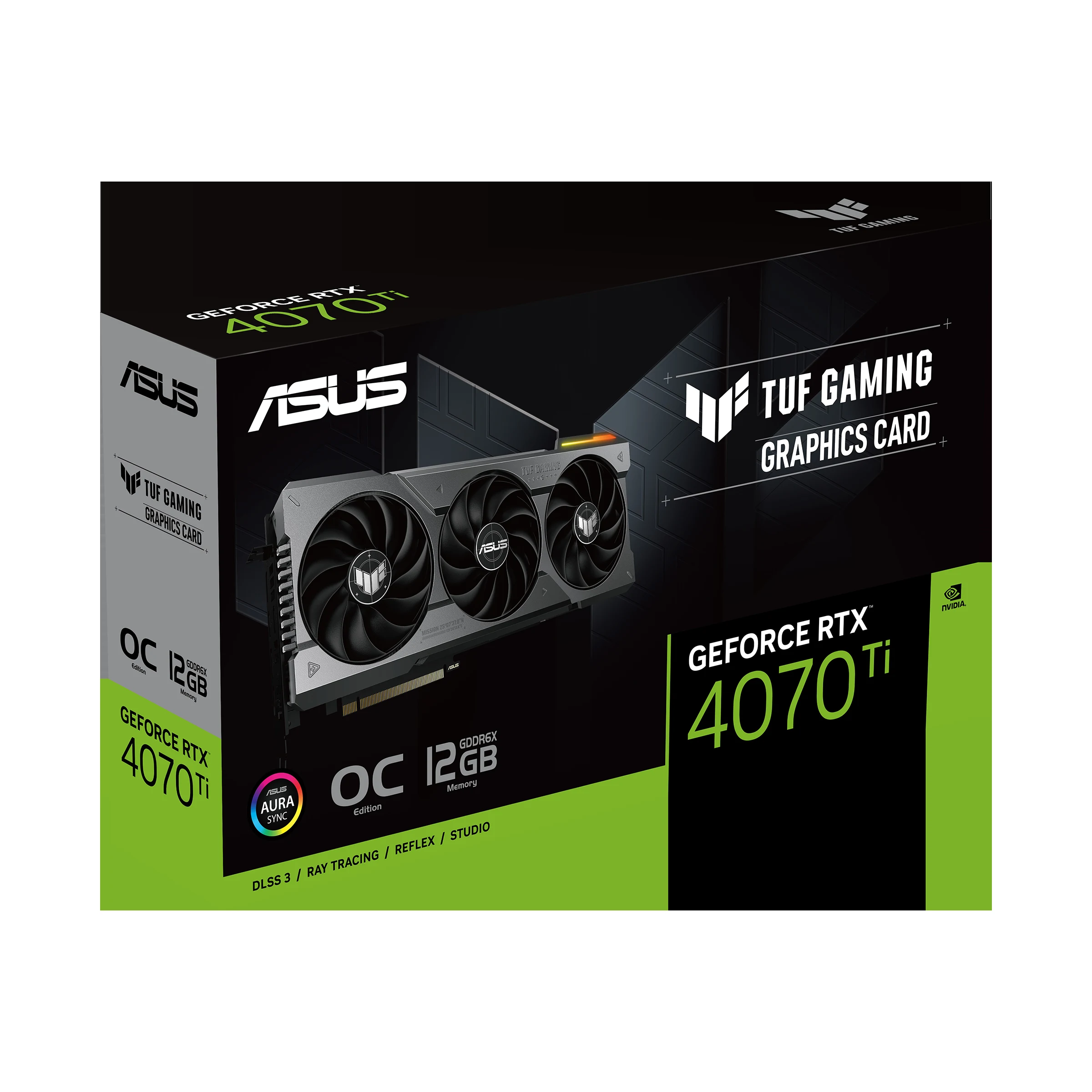 VGA ASUS TUF Gaming GeForce RTX 4070 OC Edition 12GB - GDDR6X - NEW
