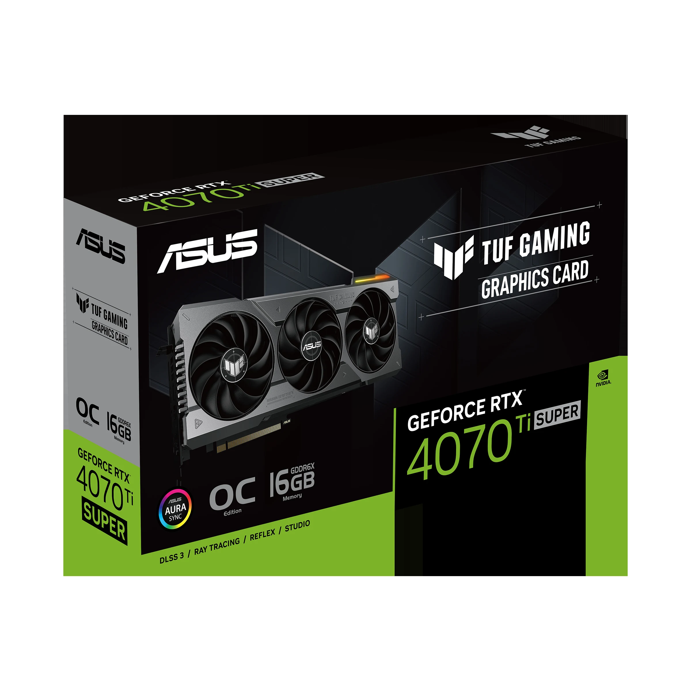VGA ASUS TUF Gaming GeForce RTX 4070 Ti OC Edition 12GB - GDDR6X - NEW