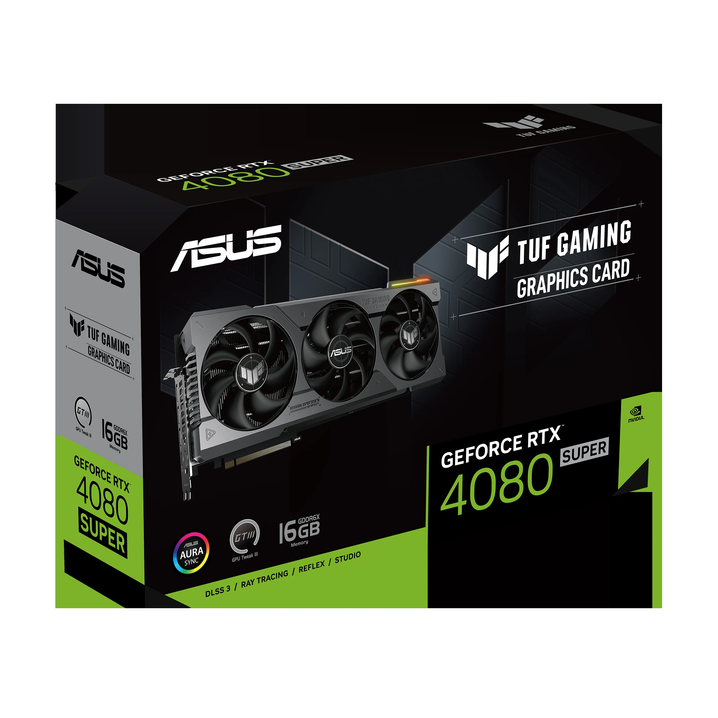 VGA ASUS TUF Gaming GeForce RTX 4080 16GB - GDDR6X - NEW