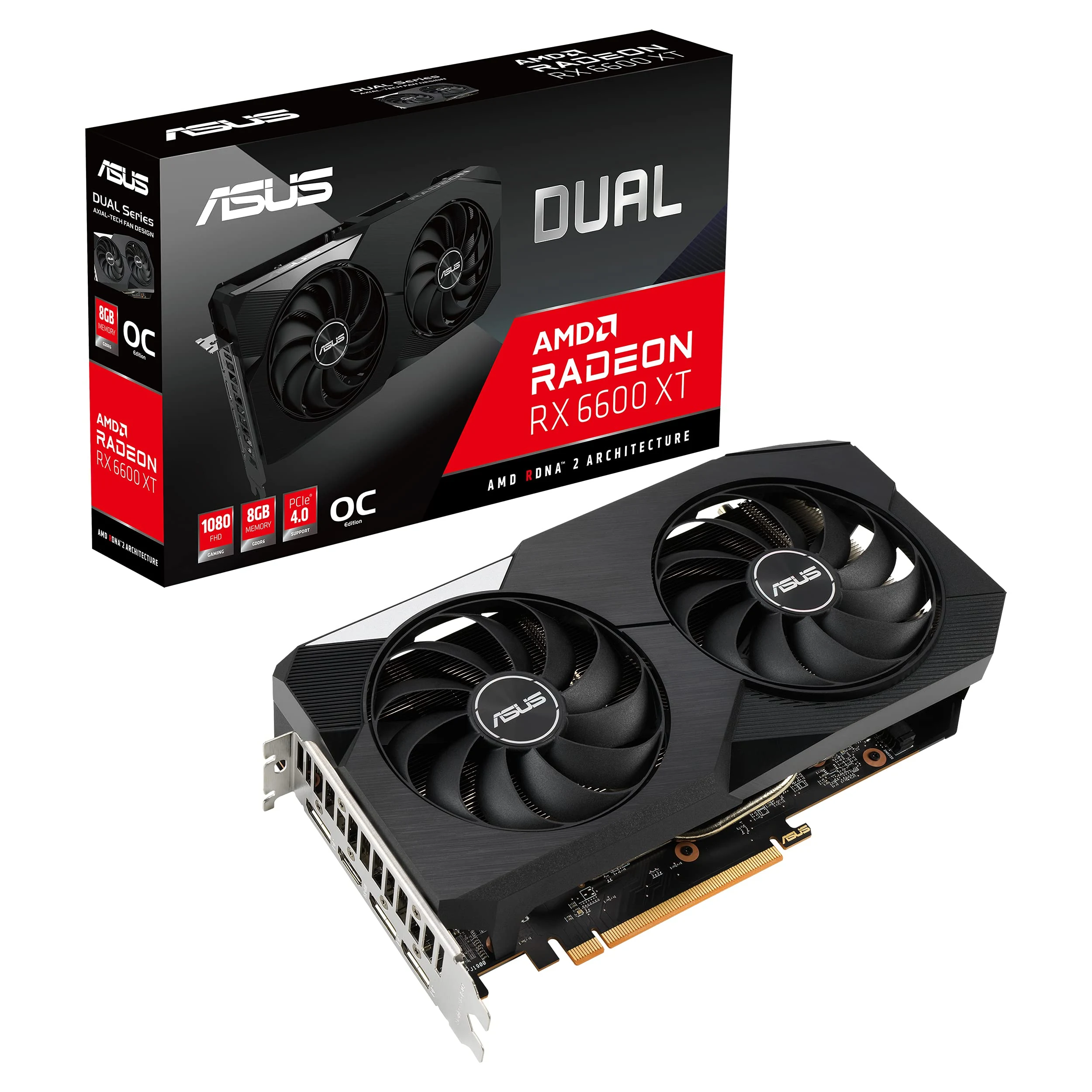 VGA ASUS TUF Gaming Radeon RX 6600 XT OC Edition 8GB - GDDR6 - NEW