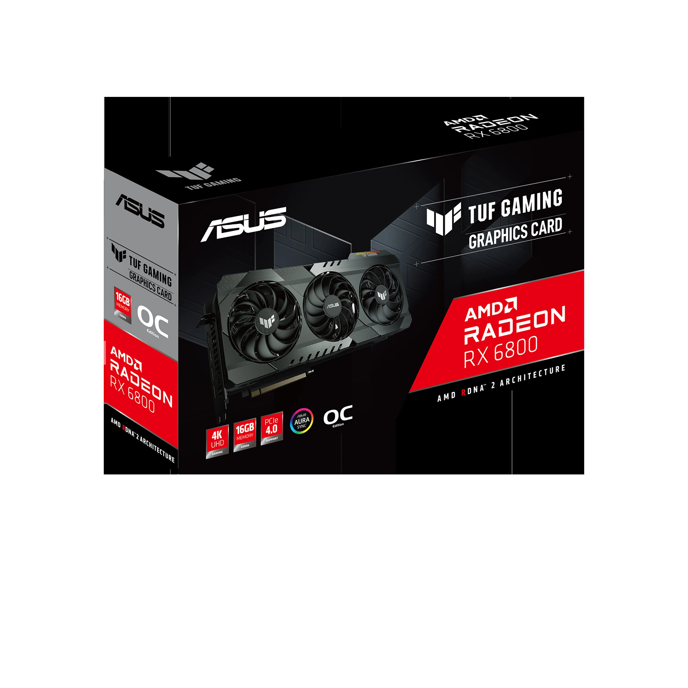 VGA ASUS TUF Gaming Radeon RX 6800 OC Edition 16GB - GDDR6 - NEW