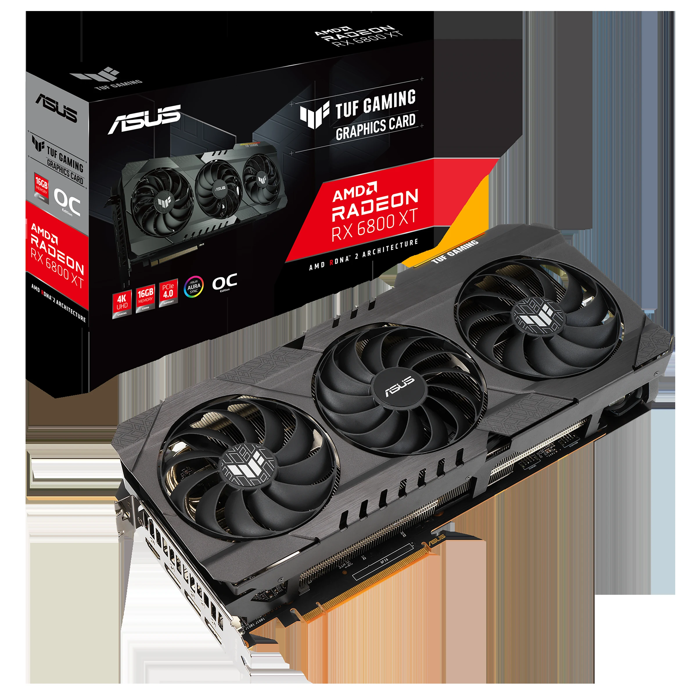 VGA ASUS TUF Gaming Radeon RX 6800 XT OC Edition 16GB - GDDR6 - NEW