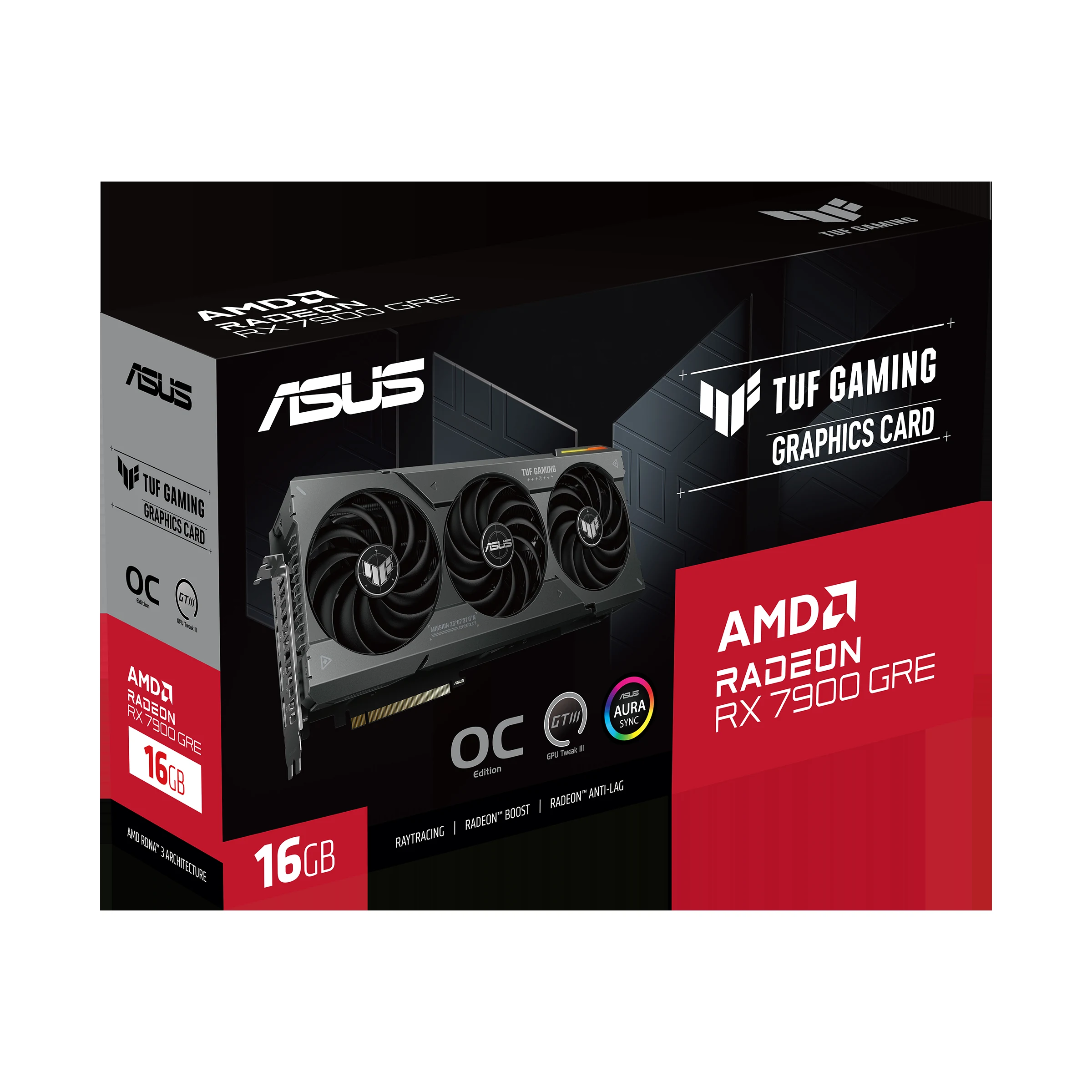 VGA ASUS TUF Gaming Radeon RX 7900 GRE OC Edition 16GB - GDDR6 - NEW