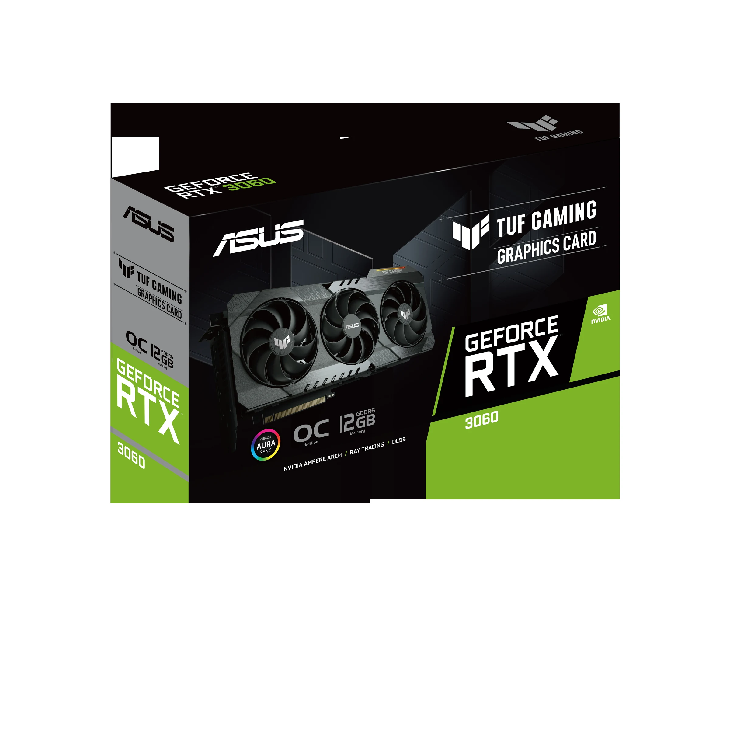 VGA ASUS TUF Gaming RTX 3060 OC Edition 12GB - GDDR6 - NEW