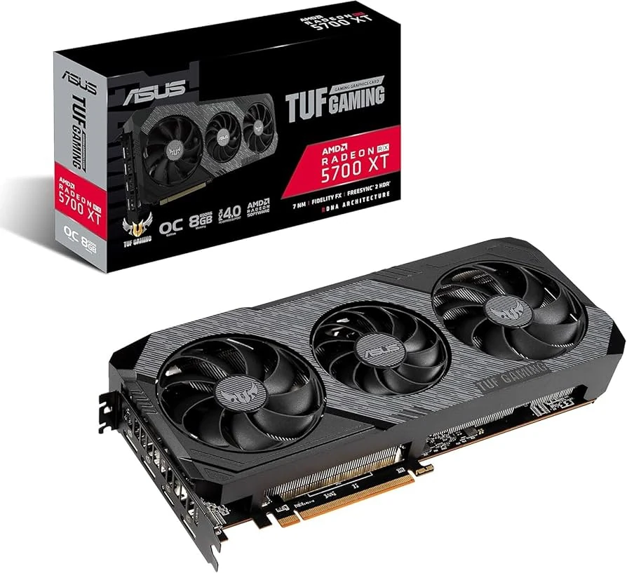 VGA ASUS TUF Gaming X3 Radeon RX 5500 XT EVO OC Edition 8GB - GDDR6 - NEW