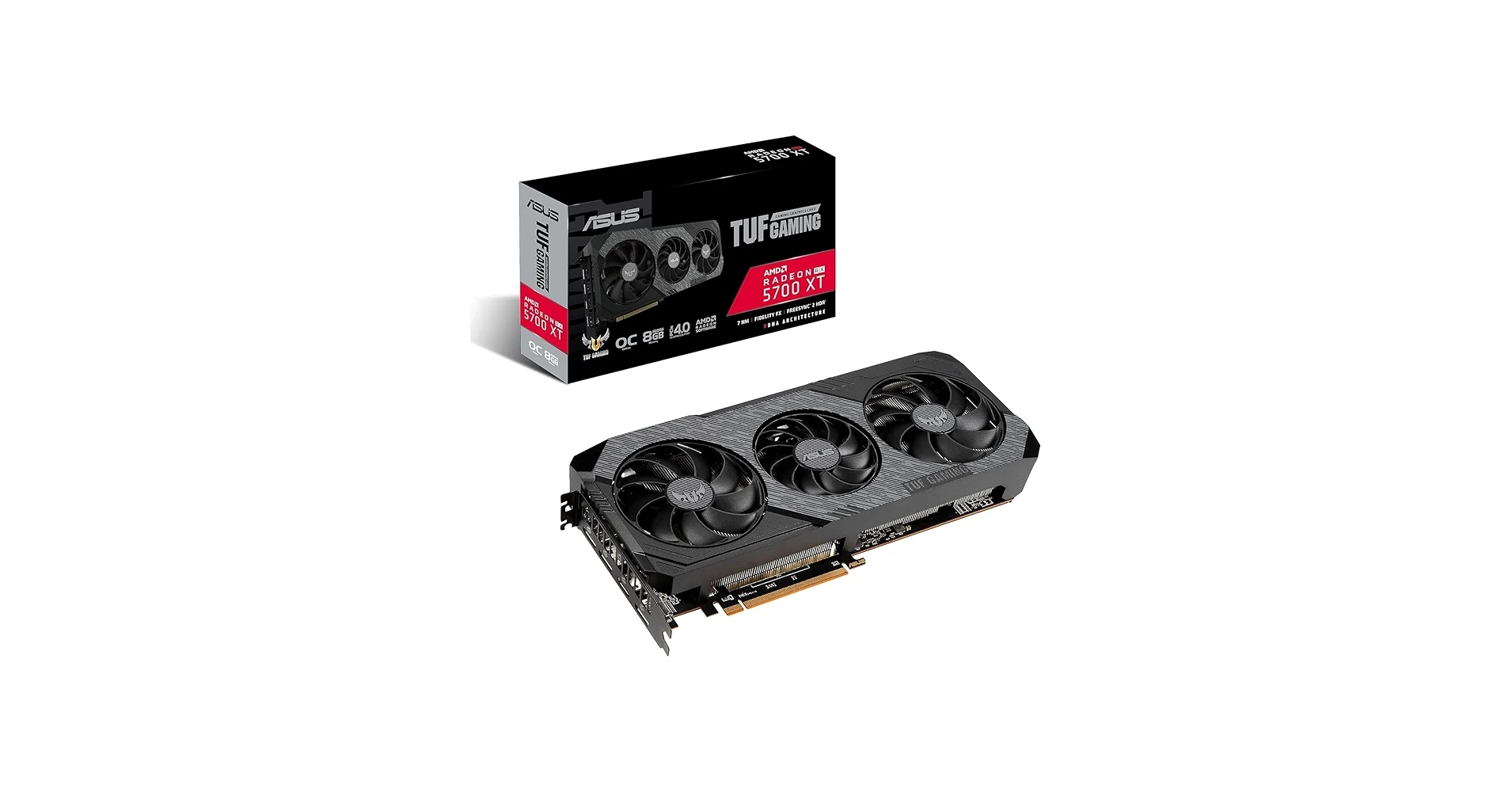 VGA ASUS TUF Gaming X3 Radeon RX 5700 OC Edition 8GB - GDDR6 - NEW