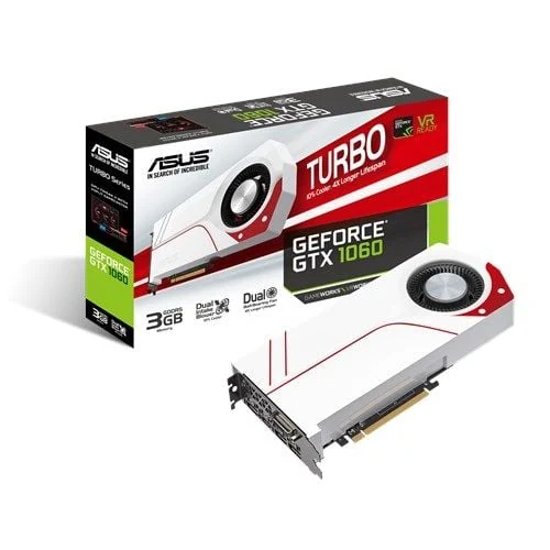VGA ASUS Turbo GeForce GTX 1060 3GB - GDDR5 - NEW