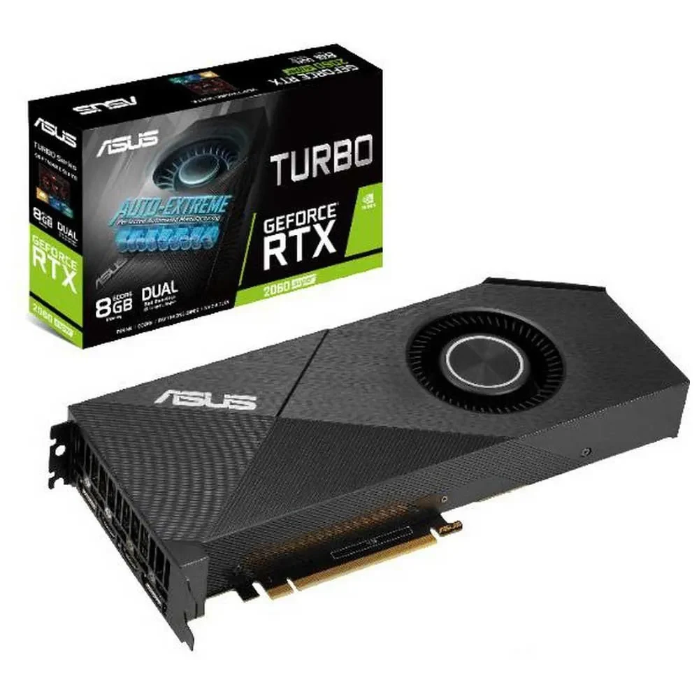 VGA ASUS Turbo GeForce RTX 2060 SUPER EVO 8GB - GDDR6 - NEW