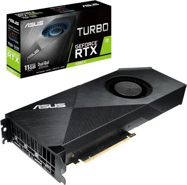 VGA ASUS Turbo GeForce RTX 2080 Ti 11GB - GDDR6 - NEW