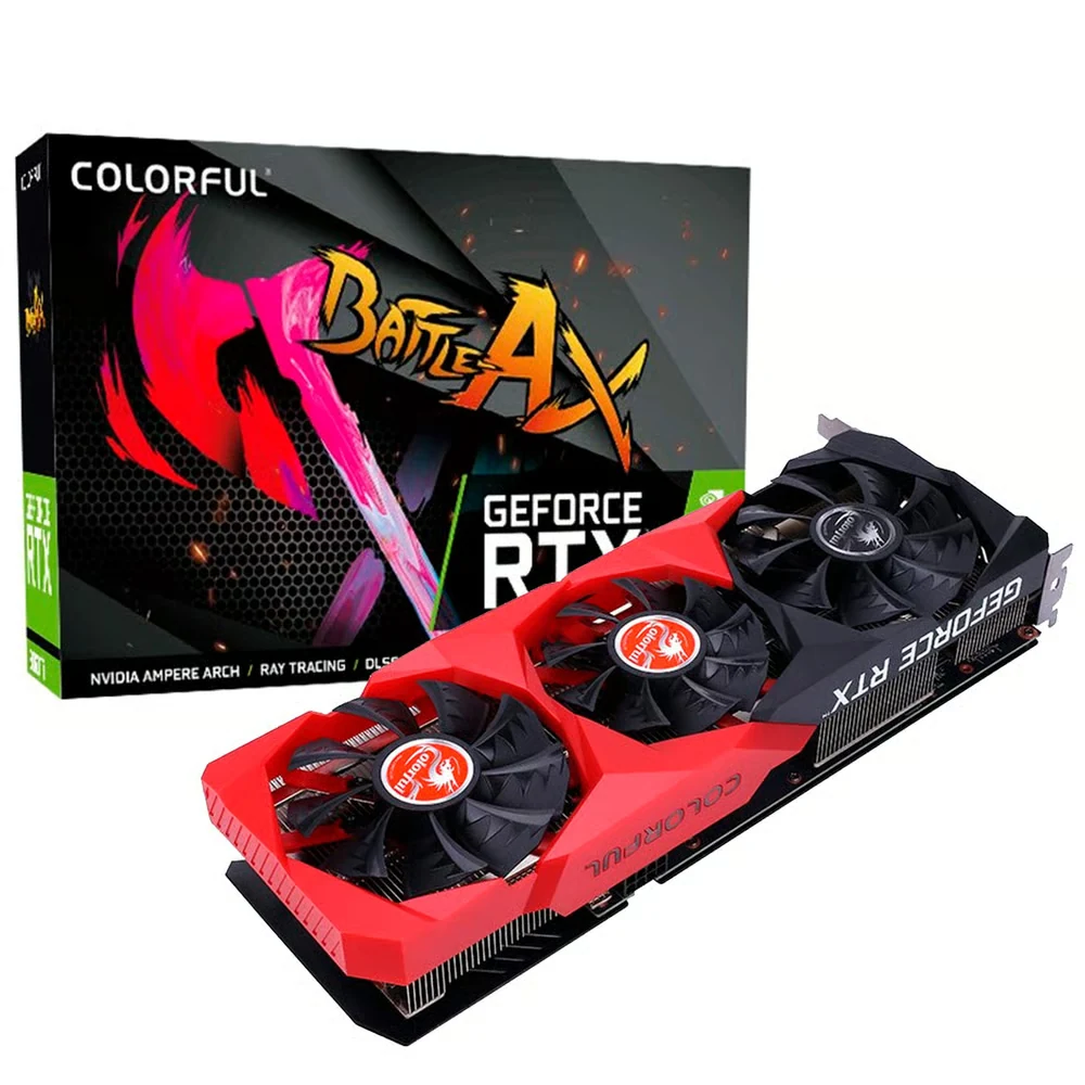 VGA Colorful GeForce RTX 3060 Ti BattleAx 8GB - GDDR6 - NEW