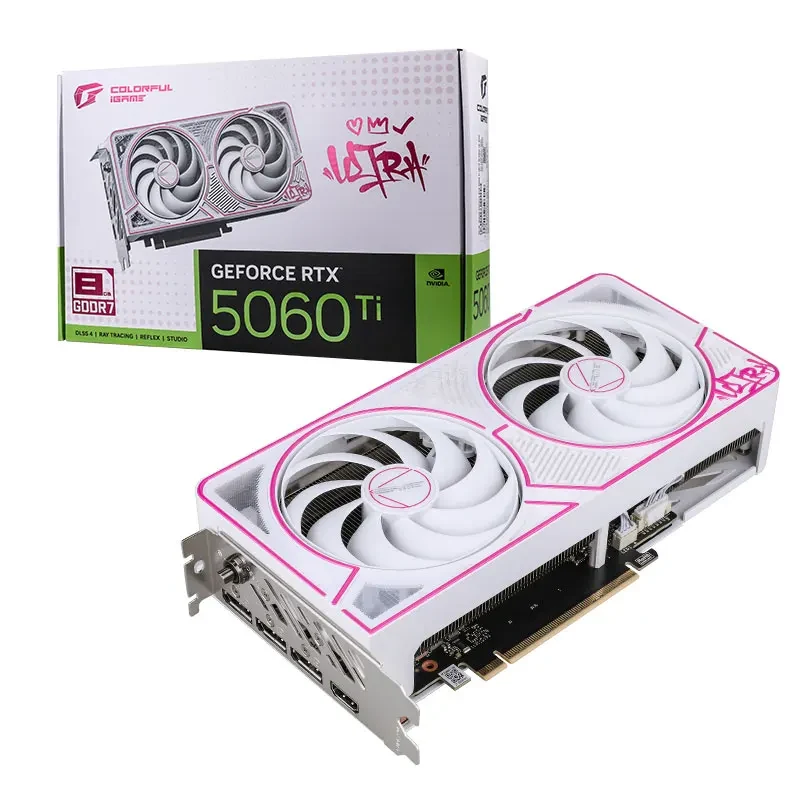 VGA Colorful GeForce RTX 4060 BattleAx 8GB - GDDR6 - NEW