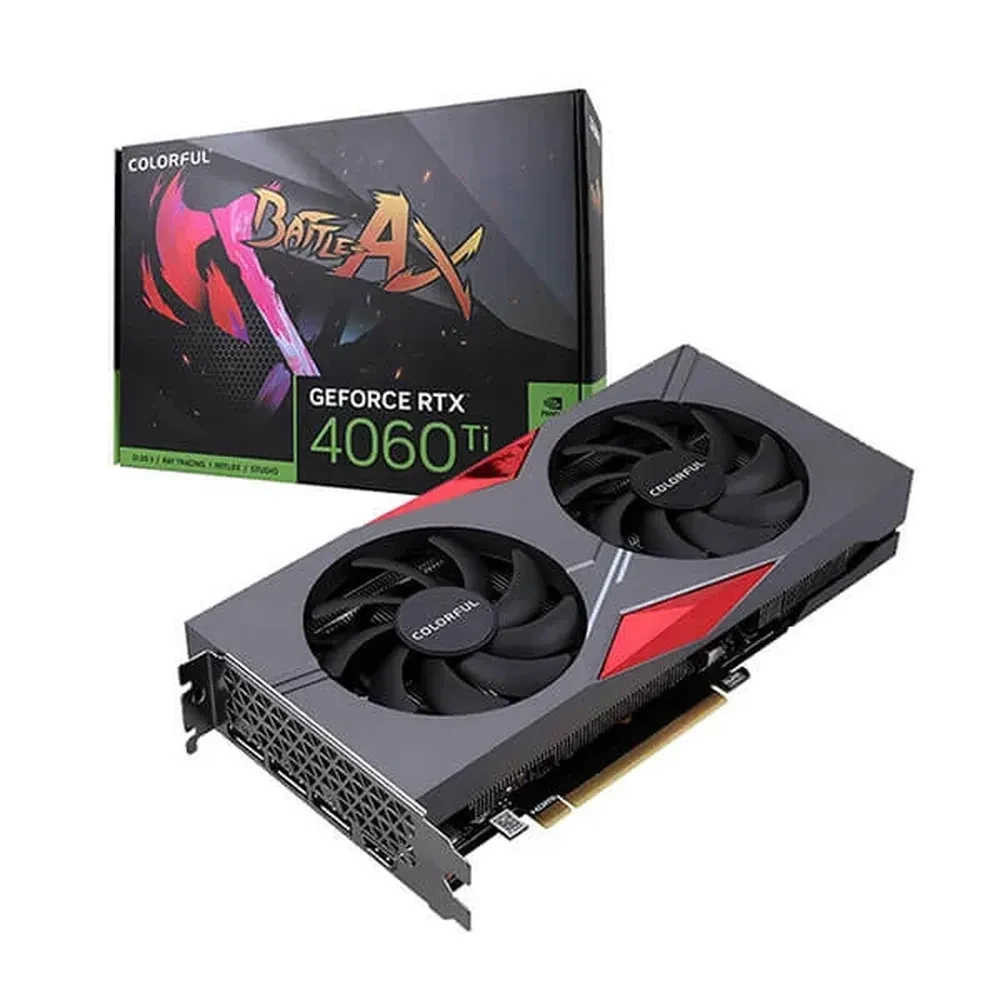 VGA Colorful GeForce RTX 4060 Ti BattleAx 8GB - GDDR6 - NEW