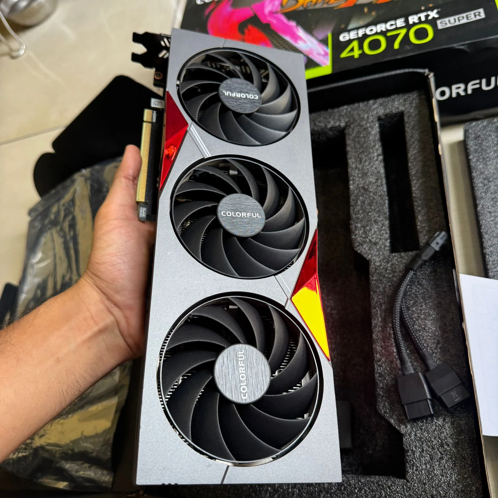 VGA Colorful GeForce RTX 4070 NB 12GB - GDDR6X - NEW