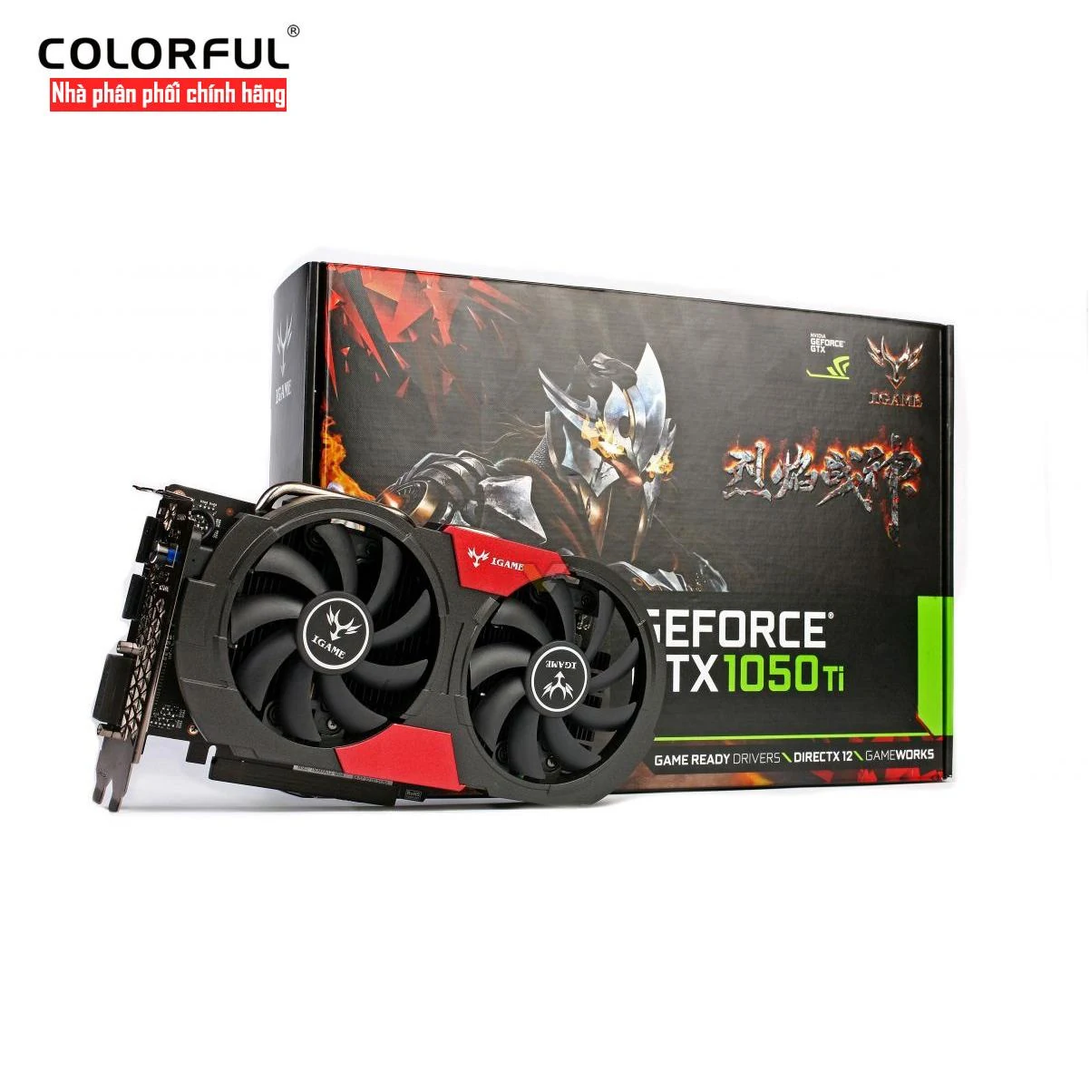 VGA COLORFUL iGame GeForce GTX 1050 U-2GD5 2GB - GDDR5 - NEW