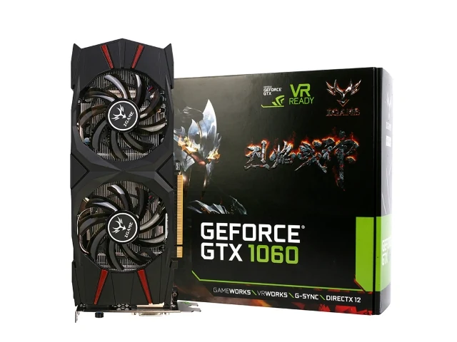 VGA COLORFUL iGame GeForce GTX 1060 Vulcan U 6GB - GDDR5 - NEW