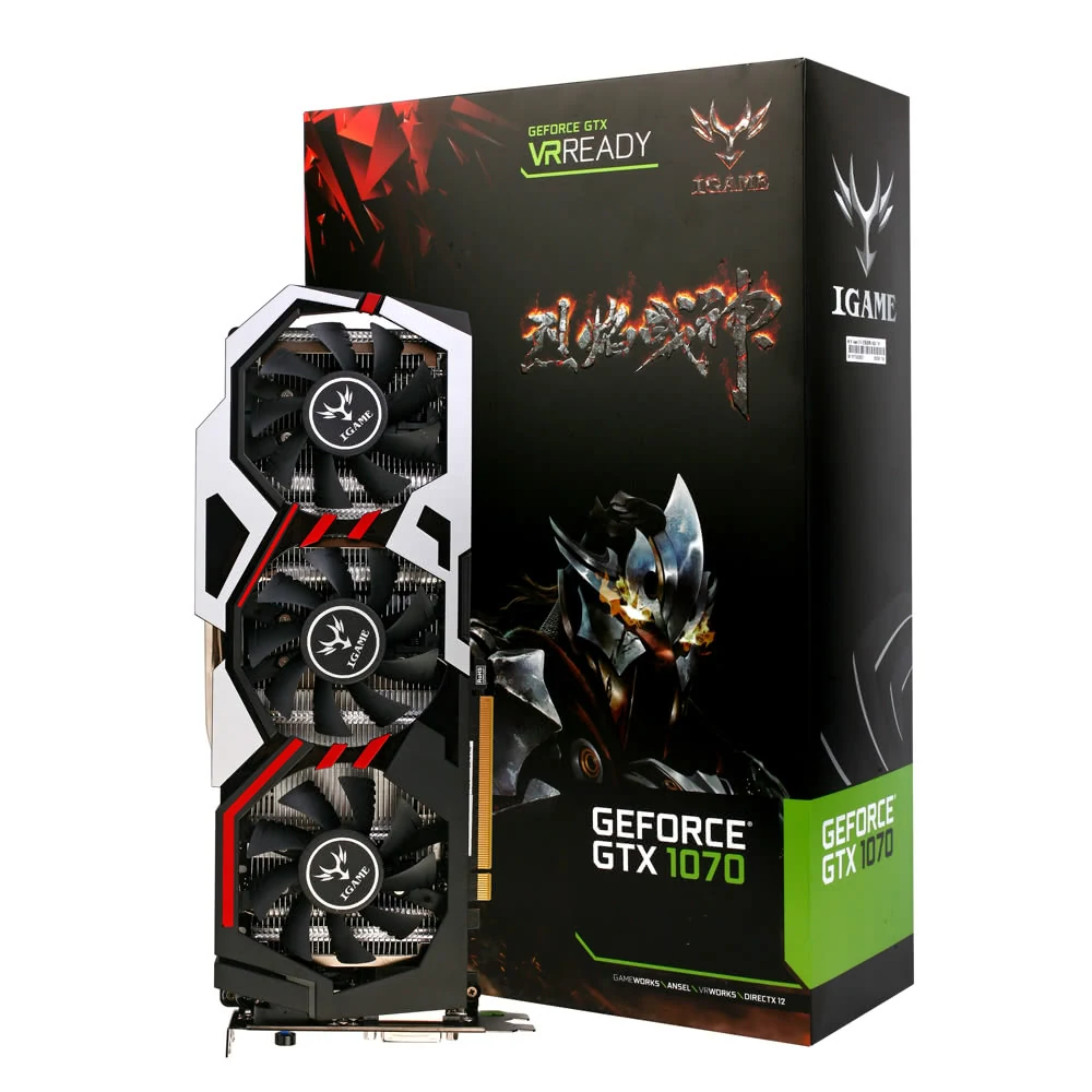 VGA COLORFUL iGame GeForce GTX 1070 U-TOP 8GB - GDDR5 - NEW