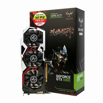 VGA COLORFUL iGame GeForce GTX 1080 U-TOP 8GB - GDDR5X - NEW