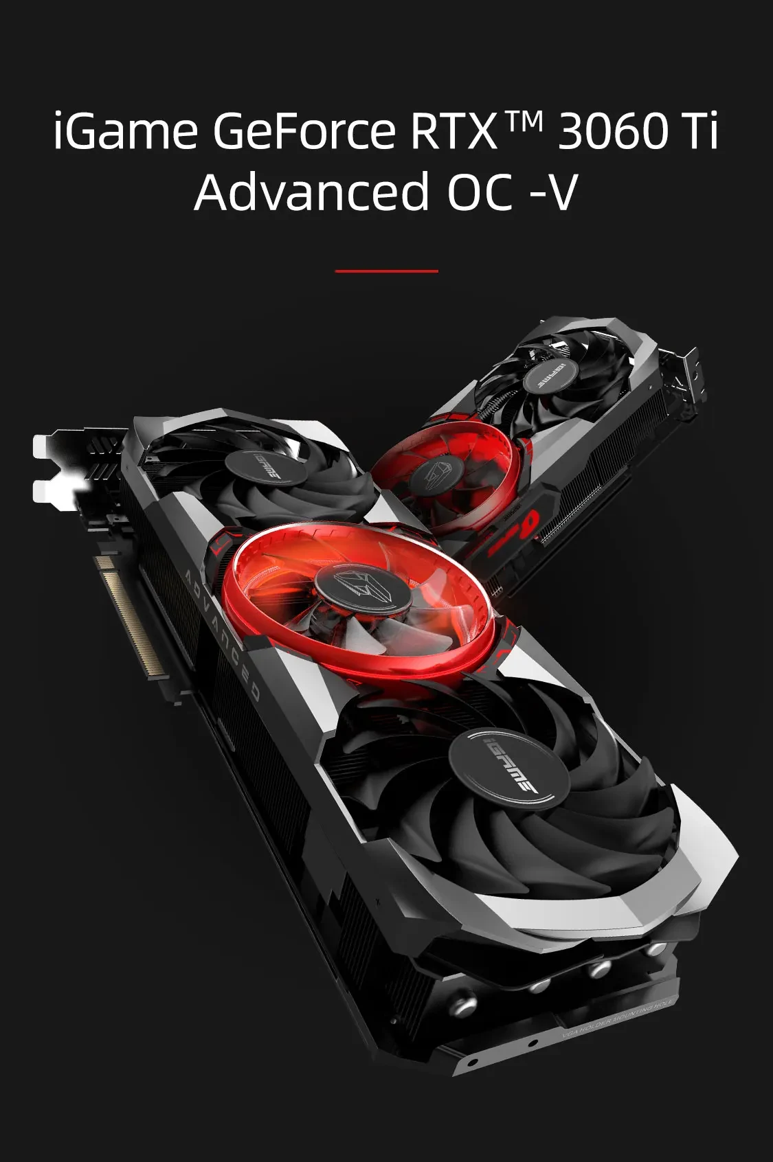 VGA Colorful iGame GeForce RTX 3060 Ti Advanced OC 8GB - GDDR6 - NEW