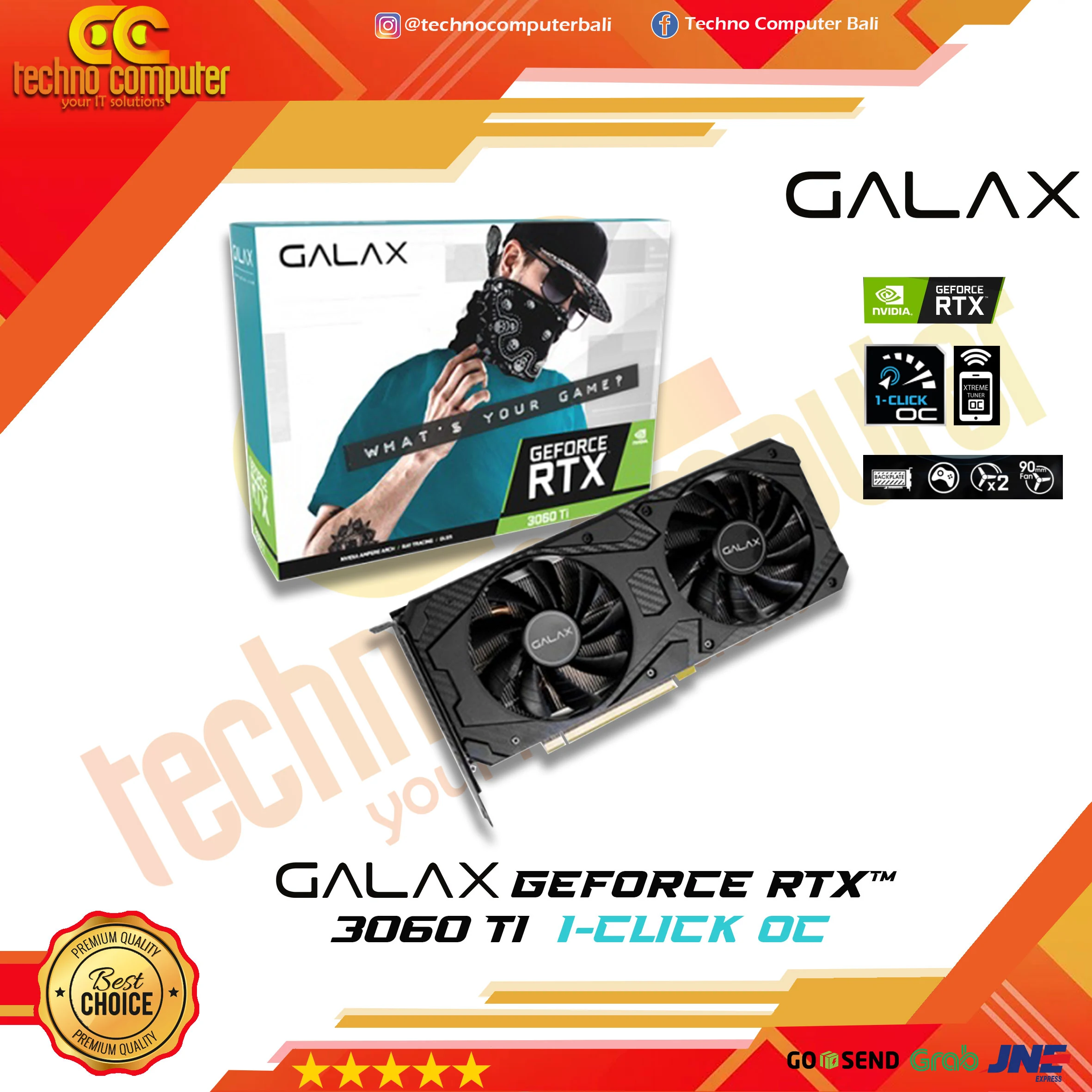 VGA Colorful iGame GeForce RTX 3060 Ti Ultra W G6X V2 8GB - GDDR6X - NEW