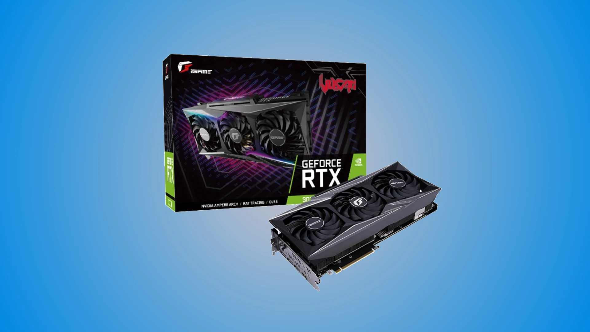 VGA Colorful iGame GeForce RTX 3070 Ti Vulcan OC 8GB - GDDR6X - NEW