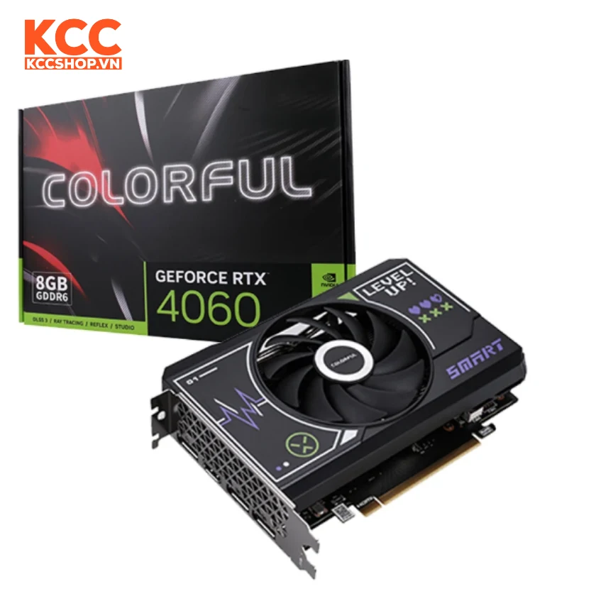 VGA Colorful iGame GeForce RTX 4060 Mini OC 8GB - GDDR6 - NEW