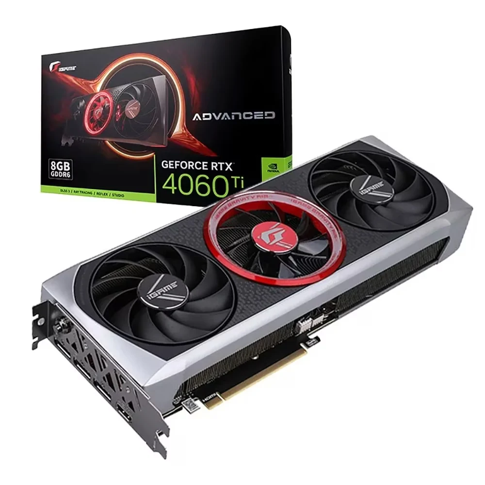 VGA Colorful iGame GeForce RTX 4060 Ti Advanced OC 8GB - GDDR6 - NEW