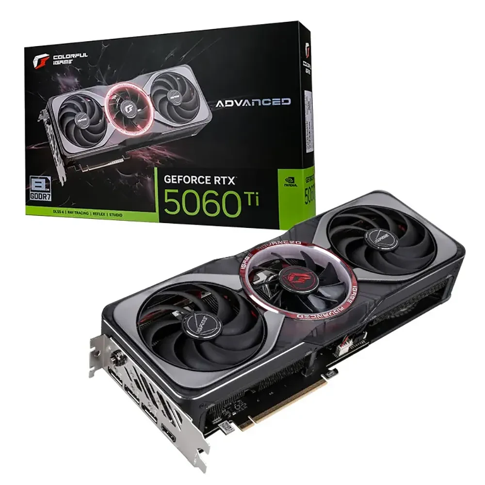 VGA Colorful iGame GeForce RTX 4060 Ti Advanced OC 8GB - GDDR6 - NEW