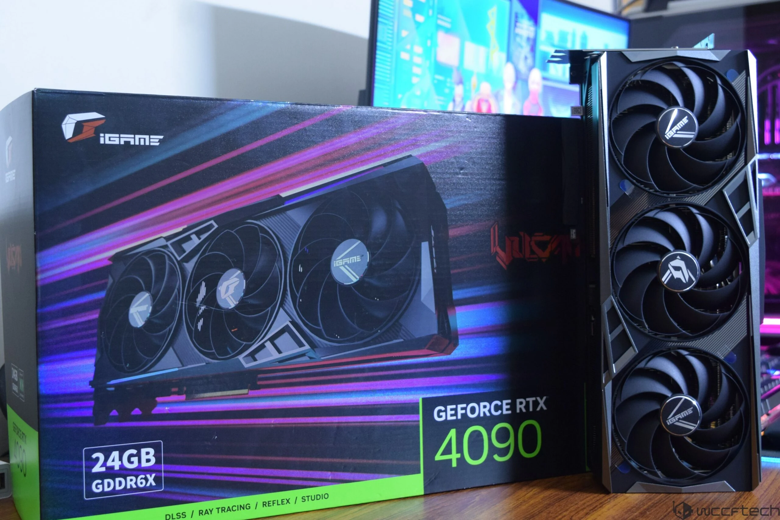 VGA Colorful iGame GeForce RTX 4090 Vulcan OC 24GB - GDDR6X - NEW