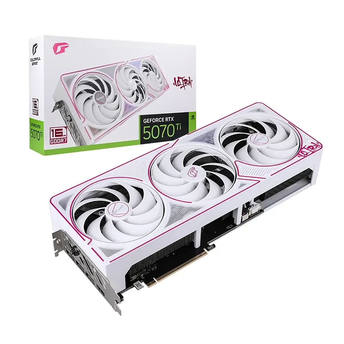 VGA Colorful iGame GeForce RTX 5070 Ti Ultra W OC 16GB-V - GDDR7 - NEW