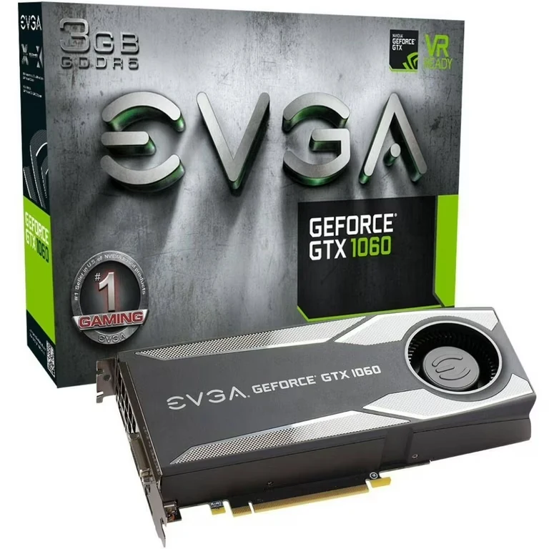 VGA EVGA GeForce GTX 1060 Gaming 3GB - GDDR5 - NEW