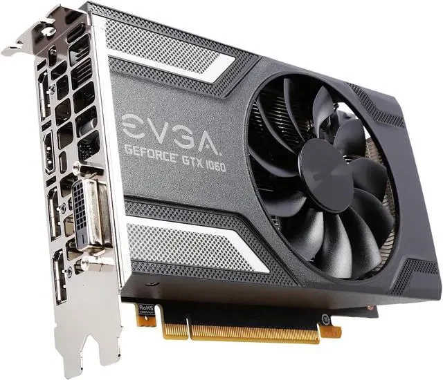VGA EVGA GeForce GTX 1060 SC Gaming 6GB - GDDR5 - NEW
