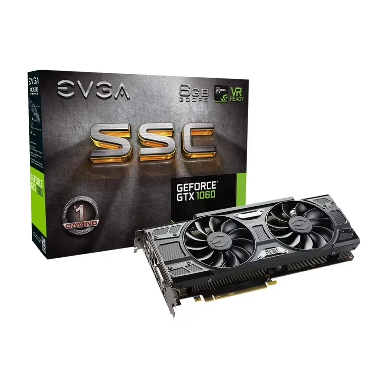 VGA EVGA GeForce GTX 1060 SC Gaming 6GB - GDDR5 - NEW