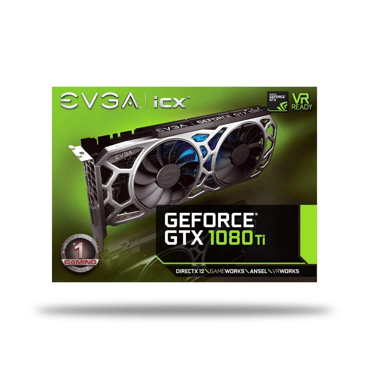 VGA EVGA GeForce GTX 1080 Ti SC2 Gaming 11GB - GDDR5X - NEW