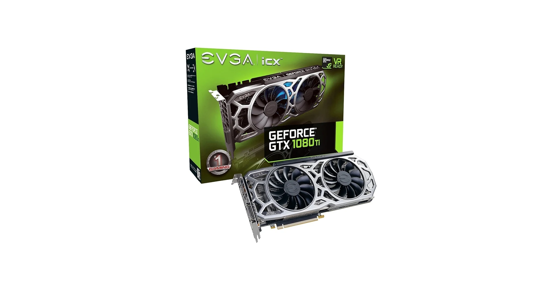 VGA EVGA GeForce GTX 1080 Ti SC2 Gaming 11GB - GDDR5X - NEW
