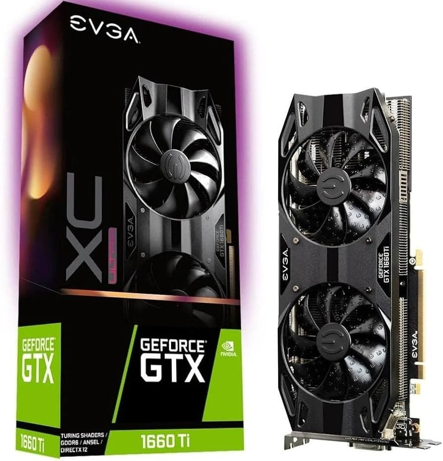 VGA EVGA GeForce GTX 1660 Ti SC Ultra Gaming 6GB - GDDR6 - NEW