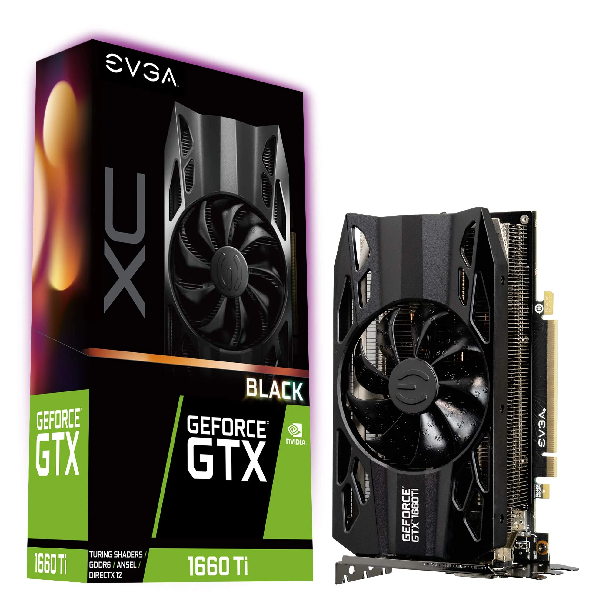 VGA EVGA GeForce GTX 1660 Ti XC Gaming 6GB - GDDR6 - NEW