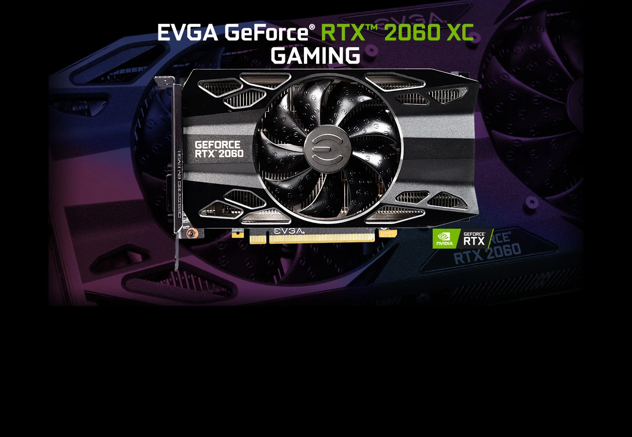 VGA EVGA GeForce RTX 2060 XC Gaming 6GB - GDDR6 - NEW