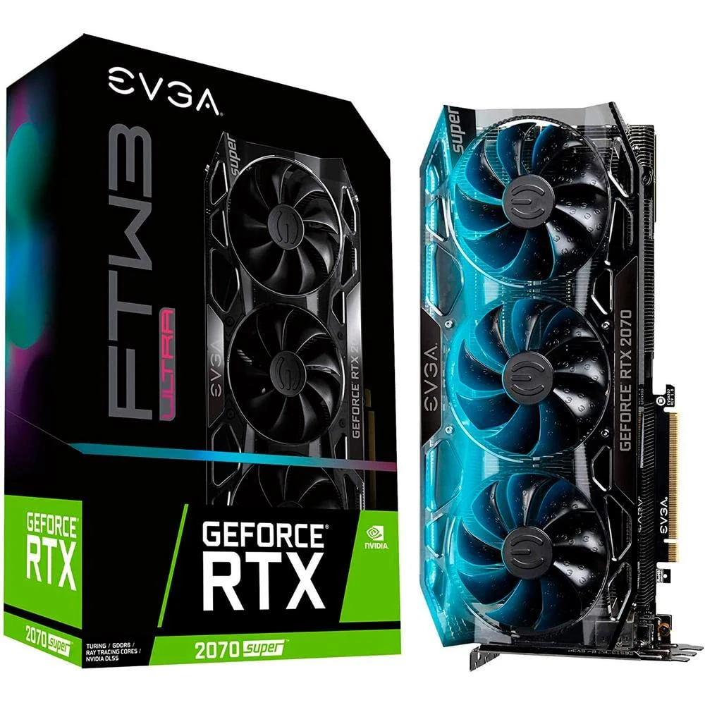 VGA EVGA GeForce RTX 2070 FTW3 Gaming 8GB - GDDR6 - NEW