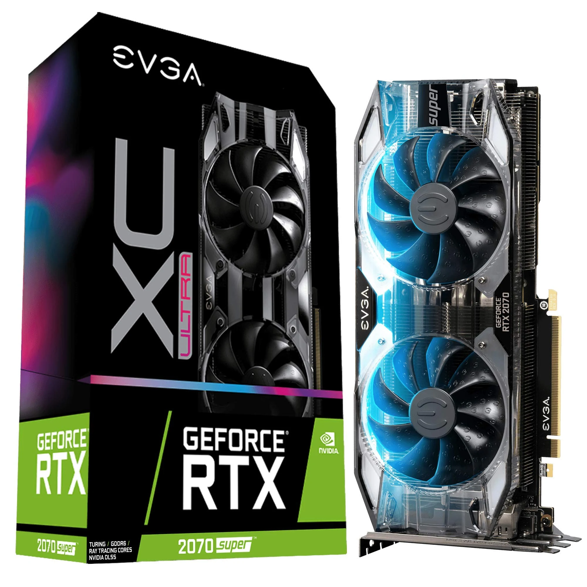 VGA EVGA GeForce RTX 2070 SUPER XC Ultra Gaming 8GB - GDDR6 - NEW