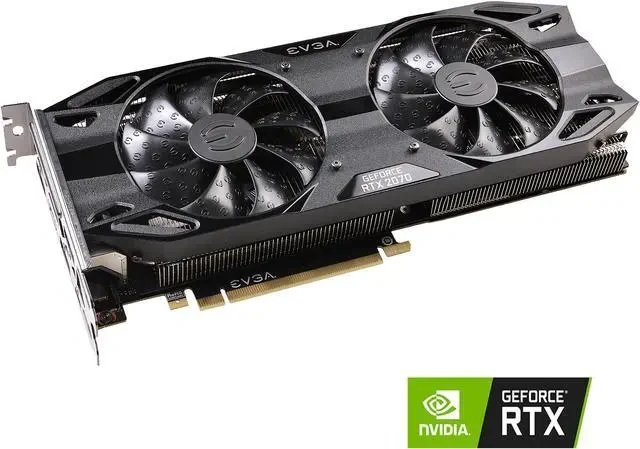 VGA EVGA GeForce RTX 2070 XC Black Gaming 8GB - GDDR6 - NEW
