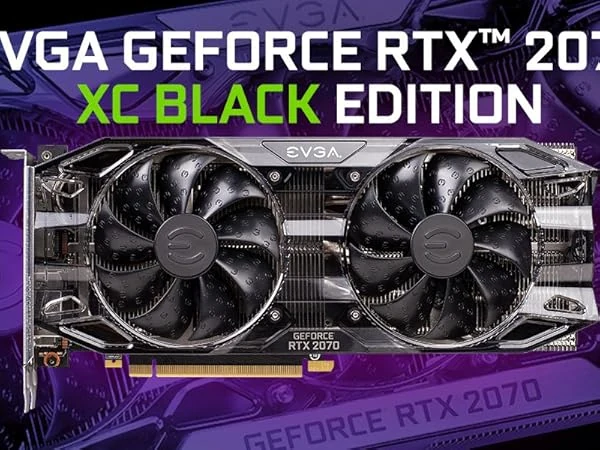 VGA EVGA GeForce RTX 2070 XC Gaming 8GB - GDDR6 - NEW