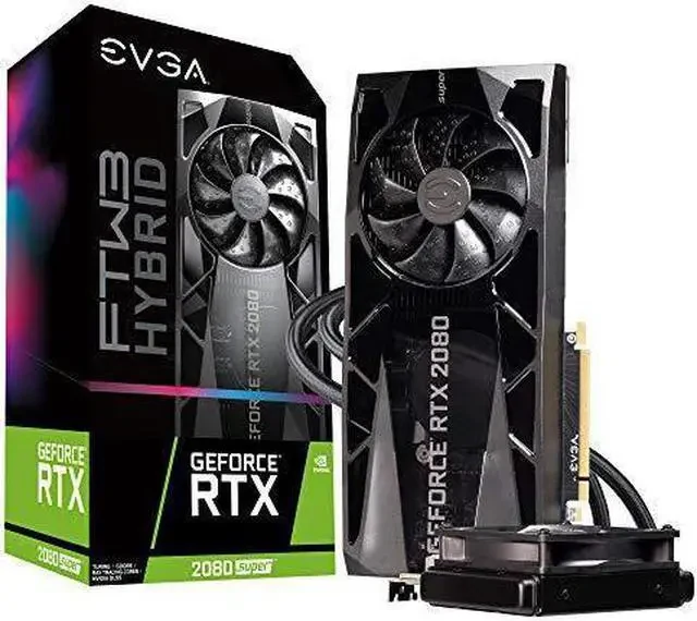 VGA EVGA GeForce RTX 2080 SUPER FTW3 Hybrid Gaming 8GB - GDDR6 - NEW