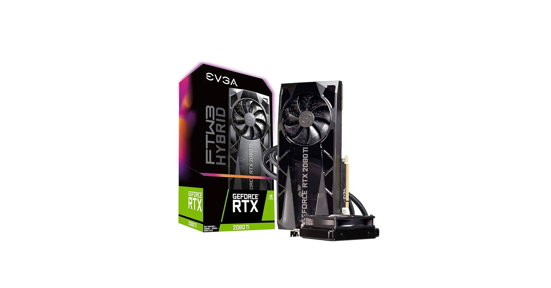 VGA EVGA GeForce RTX 2080 Ti FTW3 Hybrid Gaming 11GB - GDDR6 - NEW