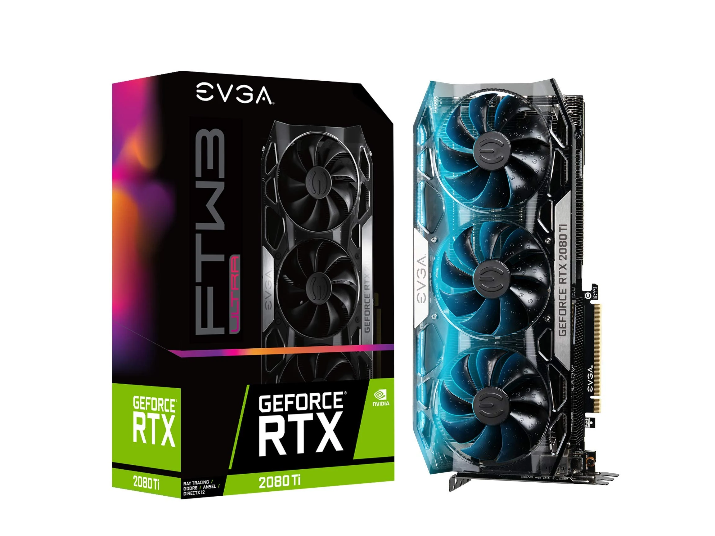 VGA EVGA GeForce RTX 2080 Ti FTW3 Ultra Gaming 11GB - GDDR6 - NEW