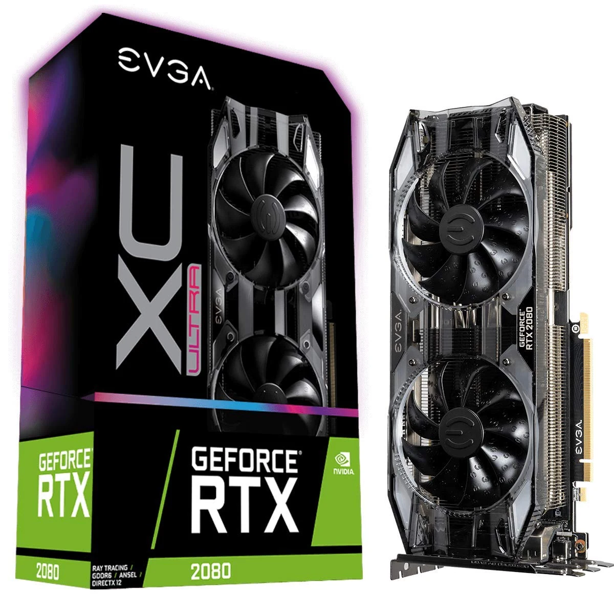 VGA EVGA GeForce RTX 2080 XC Ultra Gaming 8GB - GDDR6 - NEW